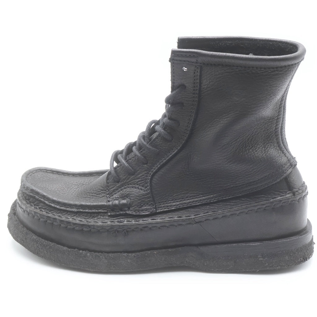 VISVIM(ヴィスヴィム) Cheekag-Folk ハイカットシューズ レザーブーツ ブラック