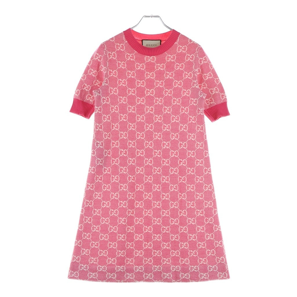 GUCCI(グッチ) GG Pattern GG総柄 ワンピース ピンク レディース 629464 XKBHQ