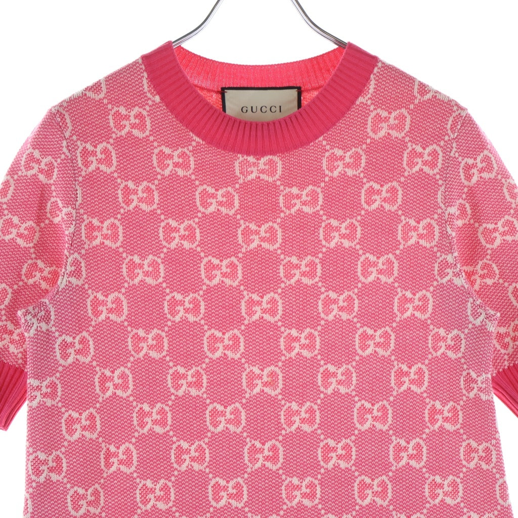 GUCCI(グッチ) GG Pattern GG総柄 ワンピース ピンク レディース 629464 XKBHQ