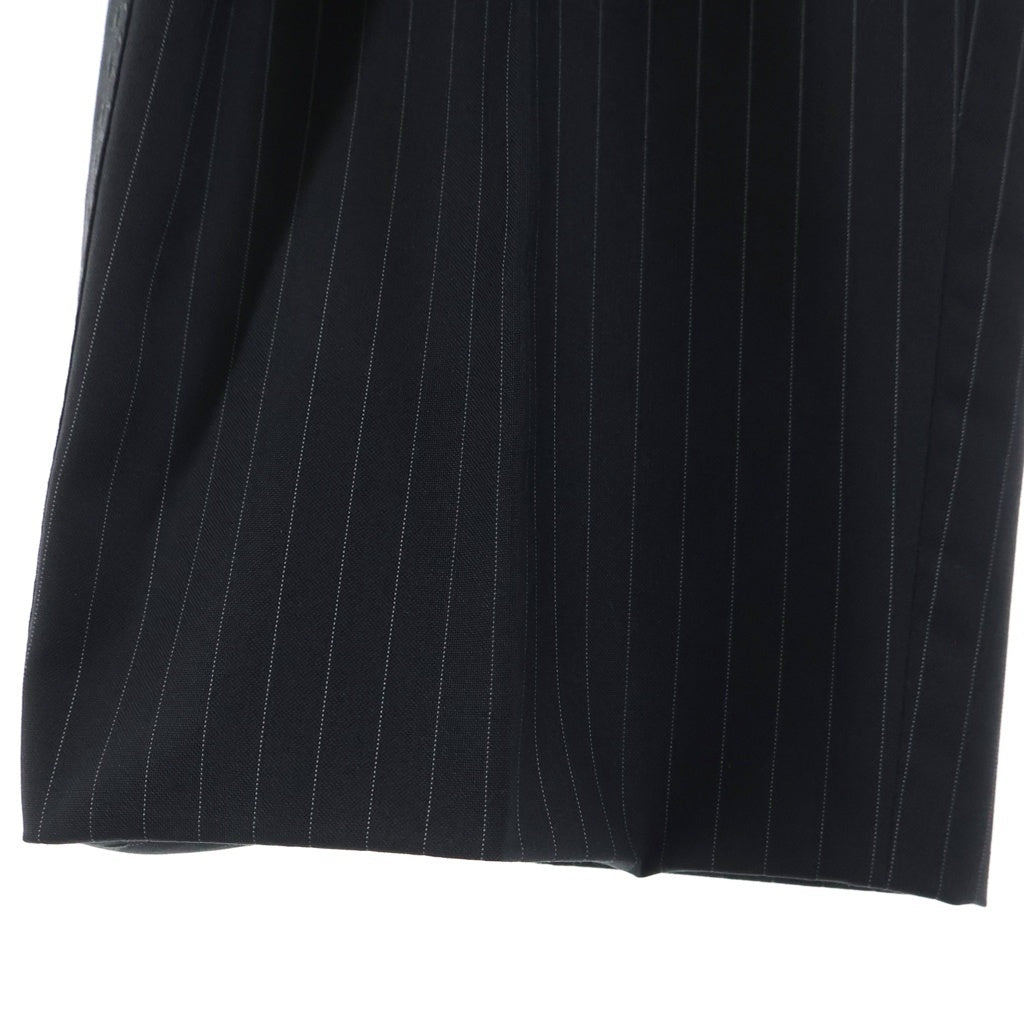 DOLCE & GABBANA(ドルチェアンドガッバーナ) MARTINI スリーピース セットアップスーツ スラックス テーラードジャケット ジレベスト ブラック GK0UMT