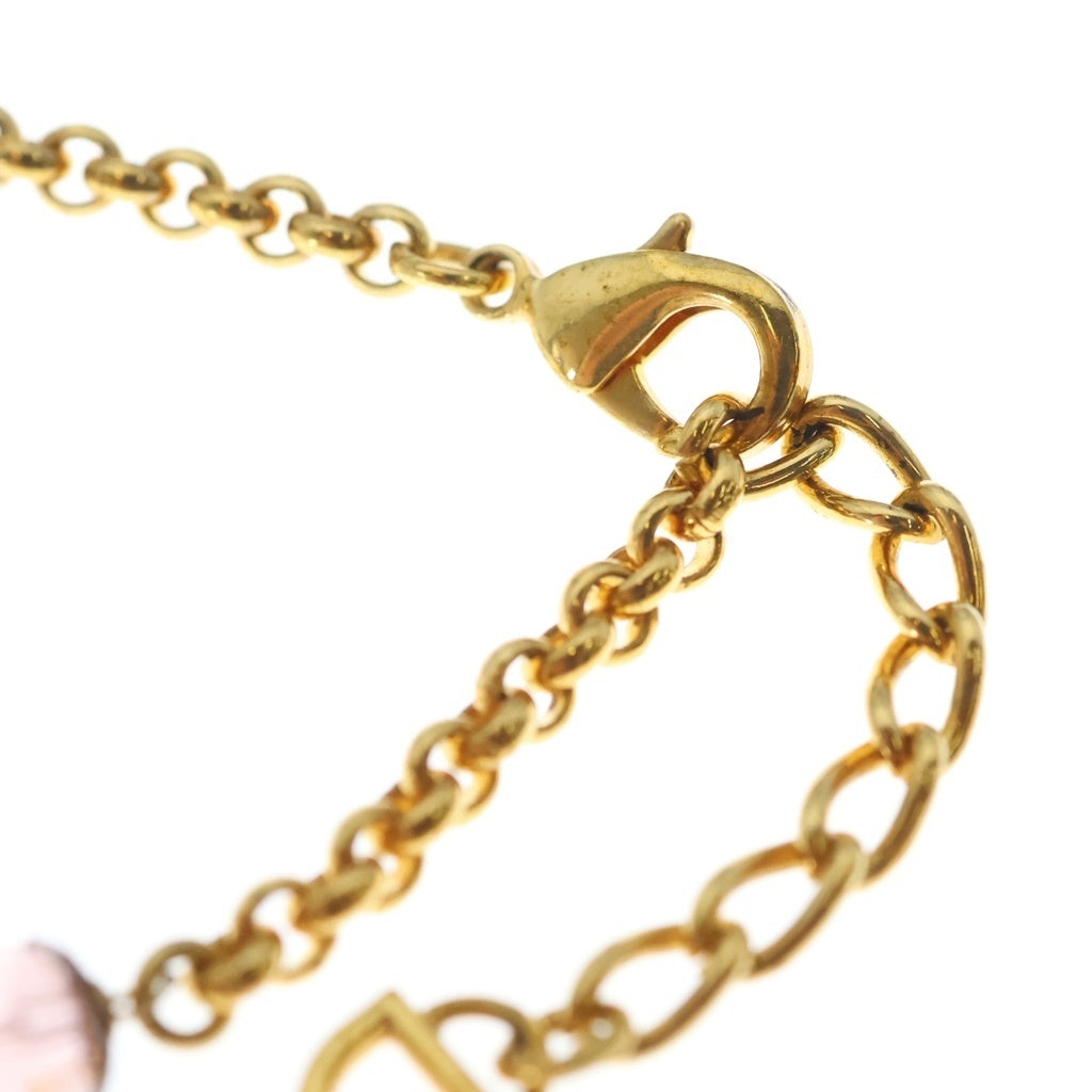 DOLCE & GABBANA(ドルチェアンドガッバーナ) Heart Charm Bracelet ハートチャームブレスレット ゴールド レディース