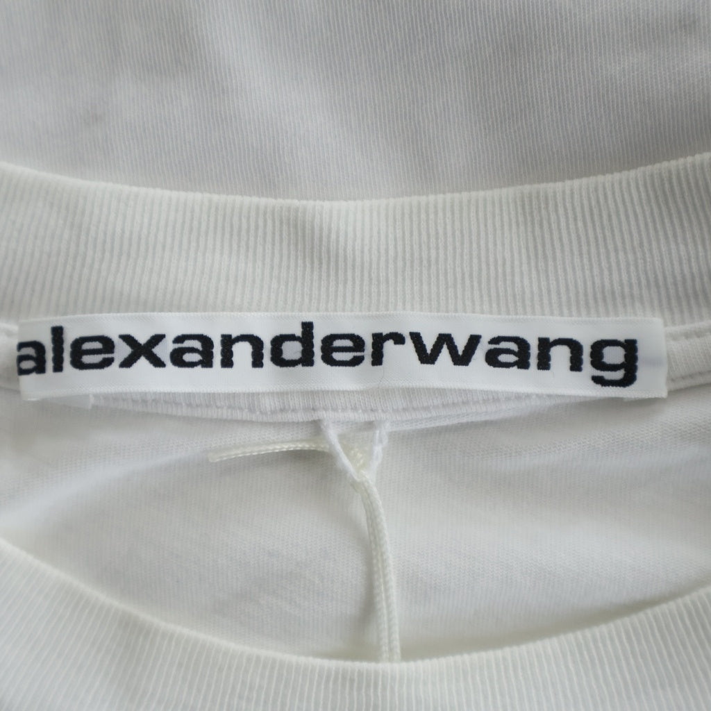 ALEXANDER WANG(アレキサンダーワン) wang T-Shirt グラデーションロゴ 半袖Tシャツ ホワイト