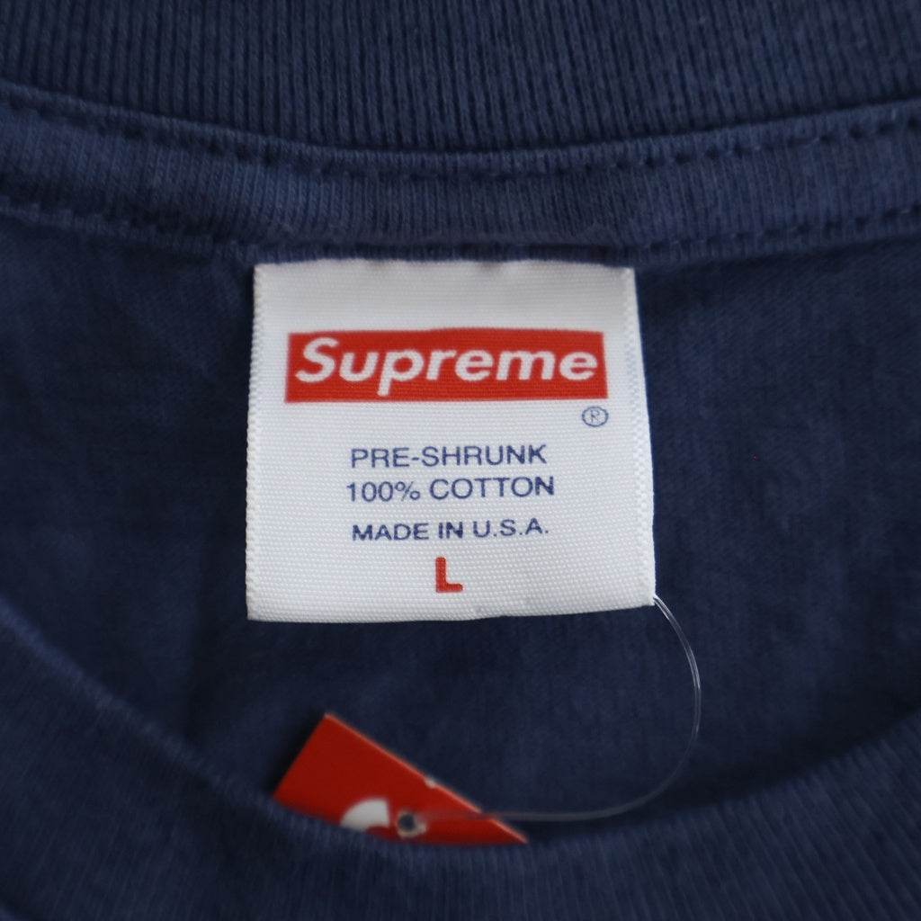 SUPREME(シュプリーム) 19SS Sekintani La Norihiro Tee セキンタニ ラ ノリヒロ 半袖Tシャツ ネイビー