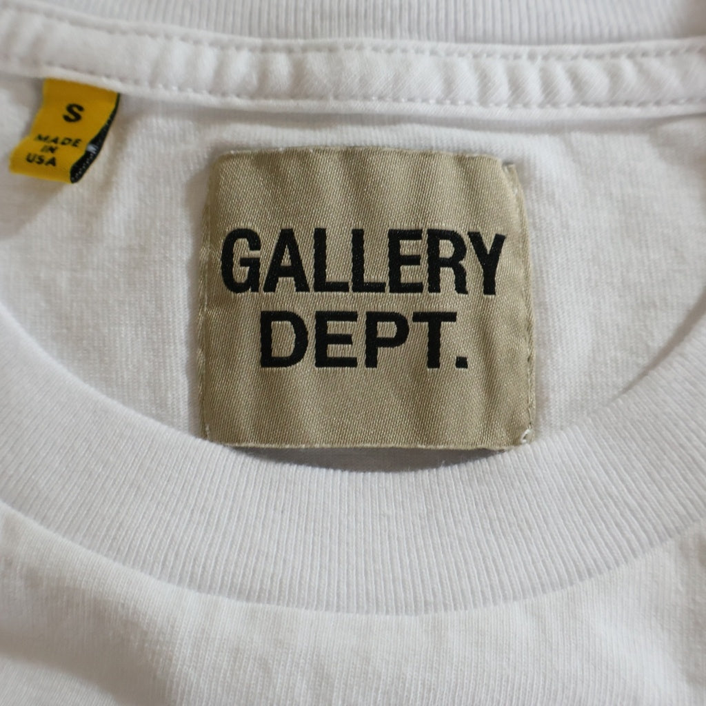 GALLERY DEPT.(ギャラリーデプト) Souvenir T-Shirt ロゴプリント半袖Tシャツ ホワイト