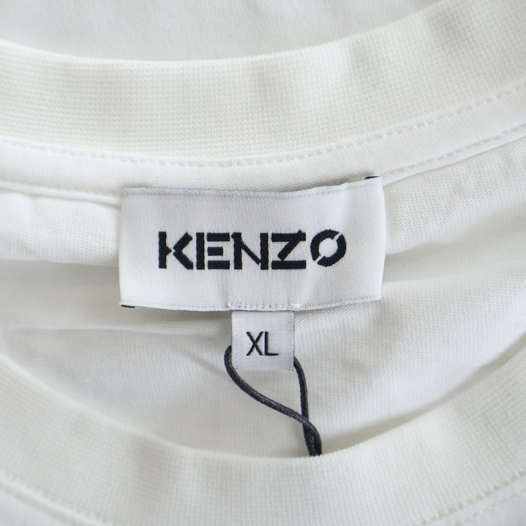 KENZO(ケンゾー) Tiger T-Shirt タイガープリント 半袖Tシャツ ホワイト FC55TS0204YL