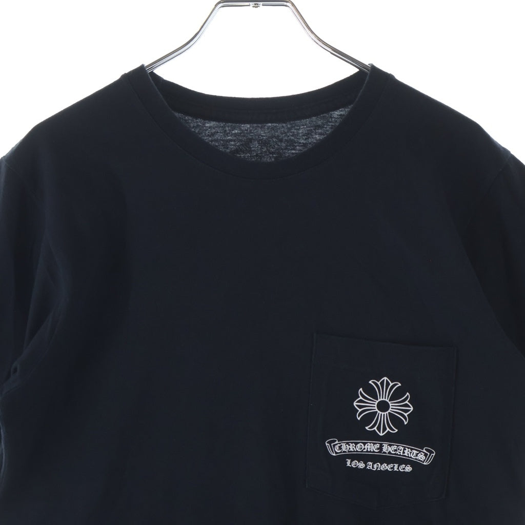 CHROME HEARTS(クロムハーツ) CH T-SHIRT LTD LOS ANGELES ロサンゼルス限定 CHプラスプリント 半袖Tシャツ ブラック