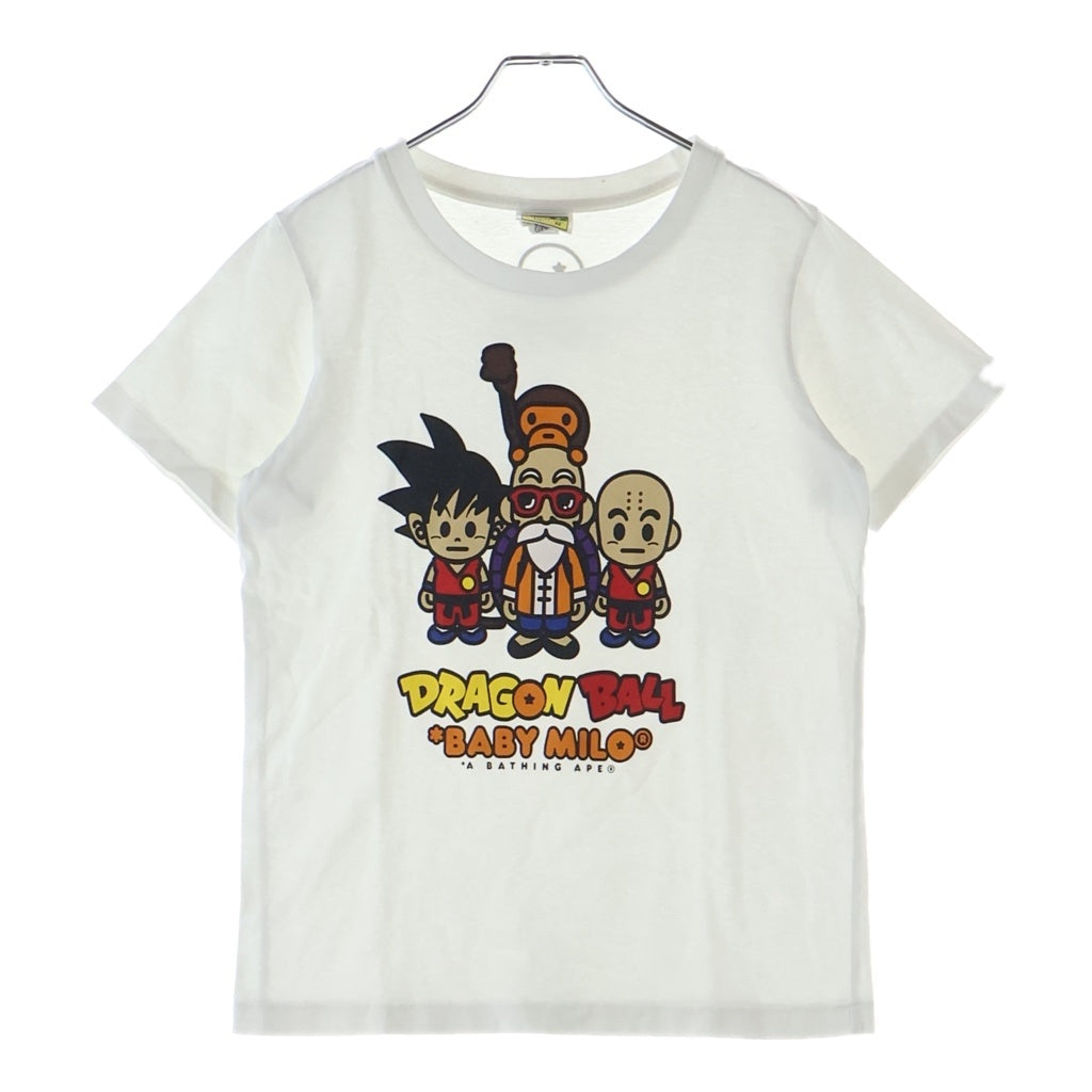 A BATHING APE(アベイシングエイプ) ×Dragon Ball Baby Milo T-Shirt ドラゴンボール ベビーマイロ 半袖Tシャツ ホワイト
