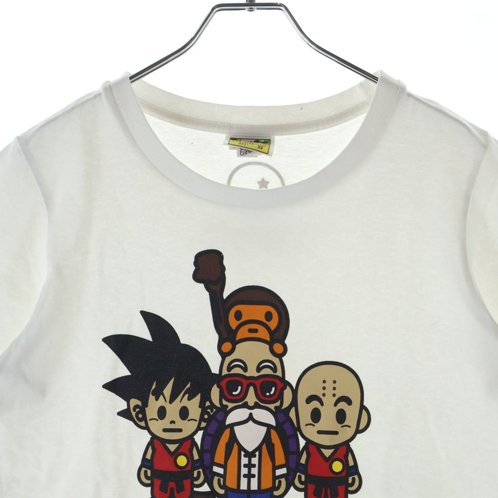 A BATHING APE(アベイシングエイプ) ×Dragon Ball Baby Milo T-Shirt ドラゴンボール ベビーマイロ 半袖Tシャツ ホワイト