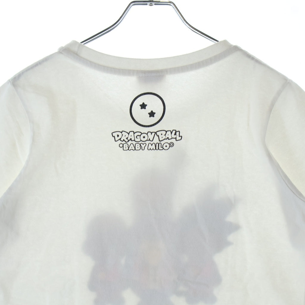 A BATHING APE(アベイシングエイプ) ×Dragon Ball Baby Milo T-Shirt ドラゴンボール ベビーマイロ 半袖Tシャツ ホワイト