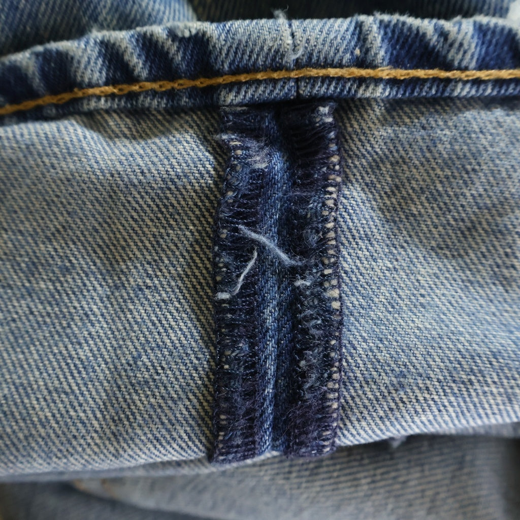 DENIM TEARS(デニムティアーズ) ×LEVI'S 501 COTTON WREATH CHAIN STITCH リーバイス フラワープリントデニムパンツ インディゴ PC9-A1592-0002