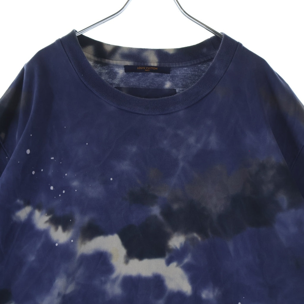 LOUIS VUITTON(ルイヴィトン) 20SS Tie Dye T-Shirt タイダイ染 半袖Tシャツ ネイビー RM201M TLC HIY07W