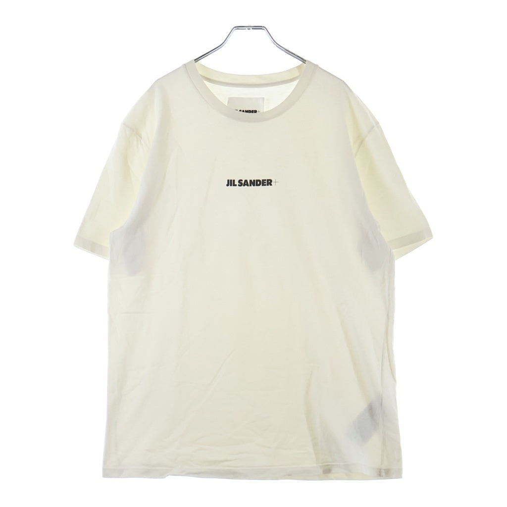 JIL SANDER +(ジルサンダープラス) 24SS T-Shirt ロゴプリント 半袖Tシャツ ホワイト J47GC0122 J20103