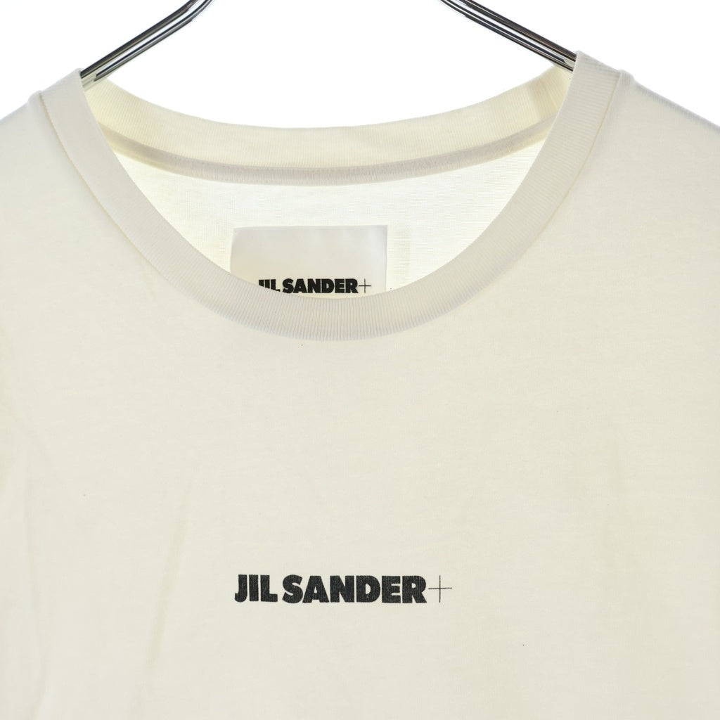 JIL SANDER +(ジルサンダープラス) 24SS T-Shirt ロゴプリント 半袖Tシャツ ホワイト J47GC0122 J20103