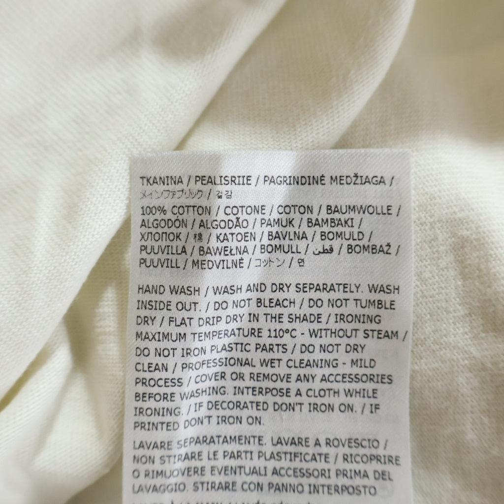JIL SANDER +(ジルサンダープラス) 24SS T-Shirt ロゴプリント 半袖Tシャツ ホワイト J47GC0122 J20103