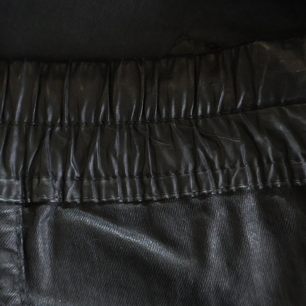 DRKSHDW(ダークシャドウ) Easy Pants コーティング加工 イージーパンツ サルエルパンツ ブラック DS16S1326-SBW