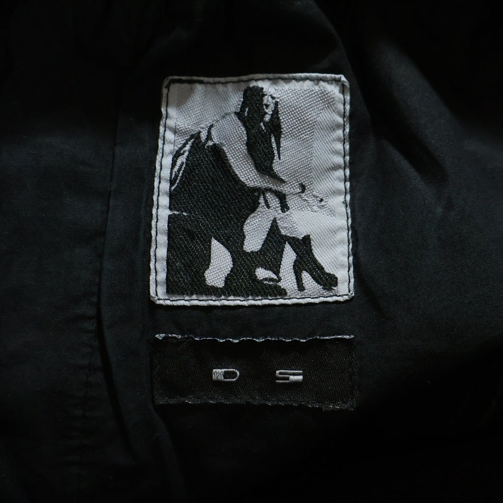 DRKSHDW(ダークシャドウ) Easy Pants コーティング加工 イージーパンツ サルエルパンツ ブラック DS16S1326-SBW