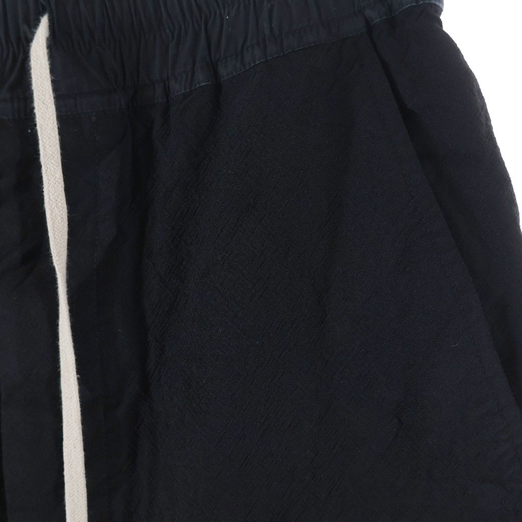 Rick Owens(リックオウエンス) 17AW Cropped Cargo Pants クロップドカーゴパンツ サルエルパンツ ブラック RU17F8385-WH