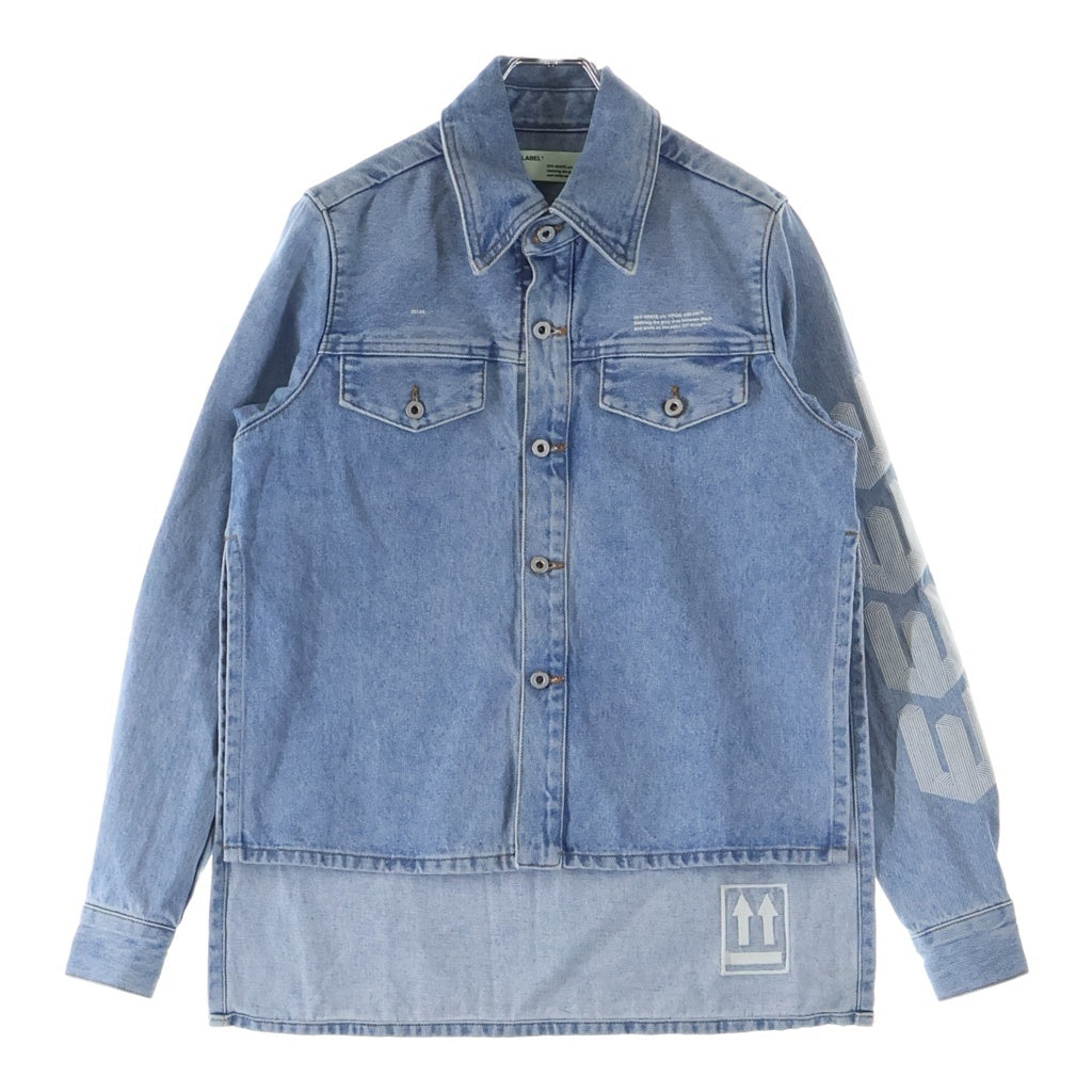 OFF-WHITE(オフホワイト) 18AW Denim Jacket デニムジャケット インディゴ OWYD002E18386063 レディース