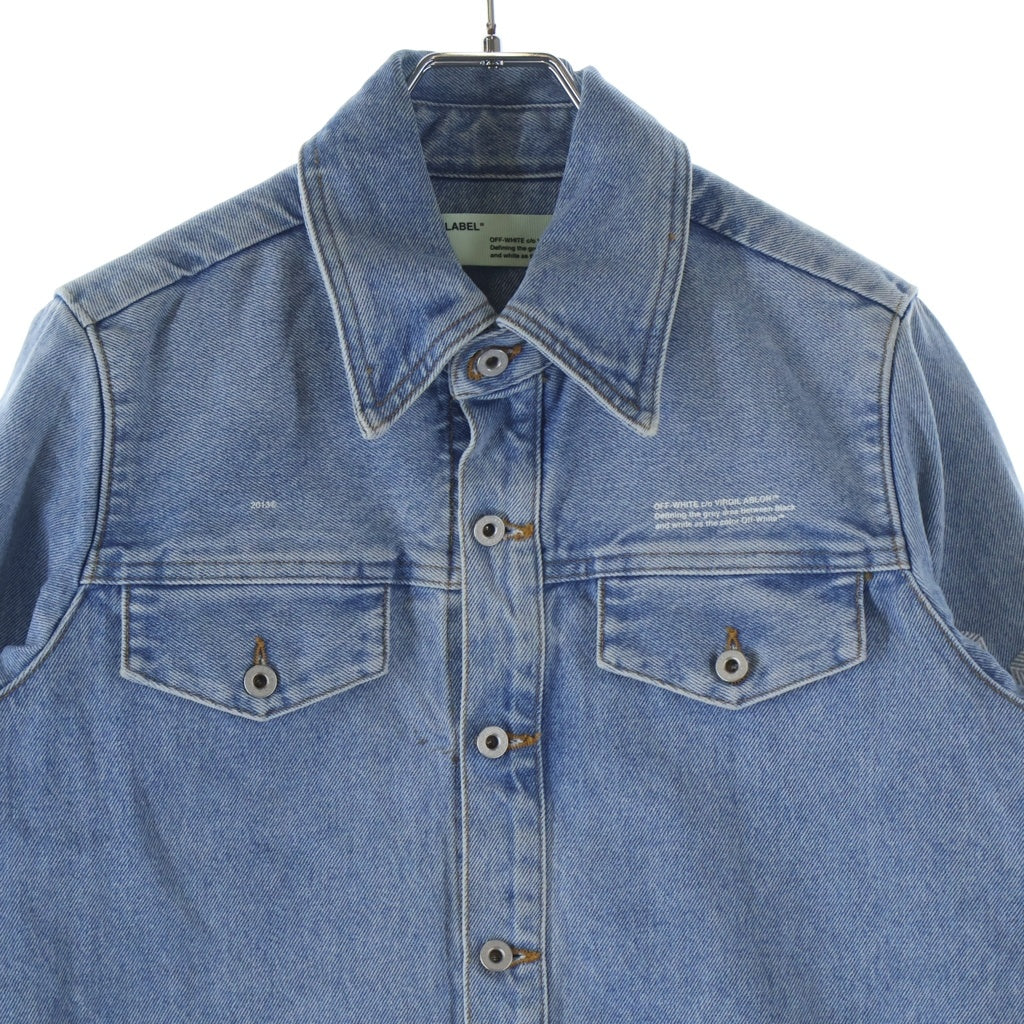 OFF-WHITE(オフホワイト) 18AW Denim Jacket デニムジャケット インディゴ OWYD002E18386063 レディース