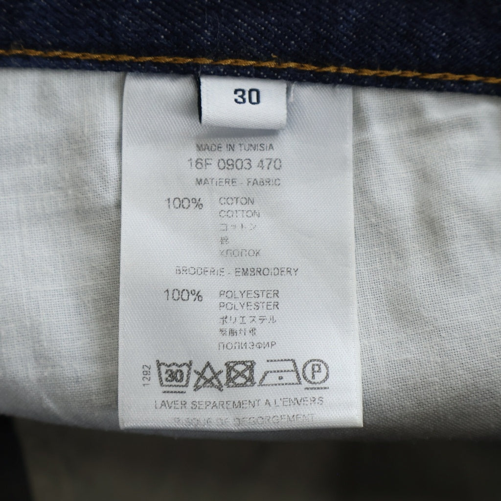 GIVENCHY(ジバンシィ) 16AW Star Denim Pants スター デニムパンツ インディゴ 16F 0903 470