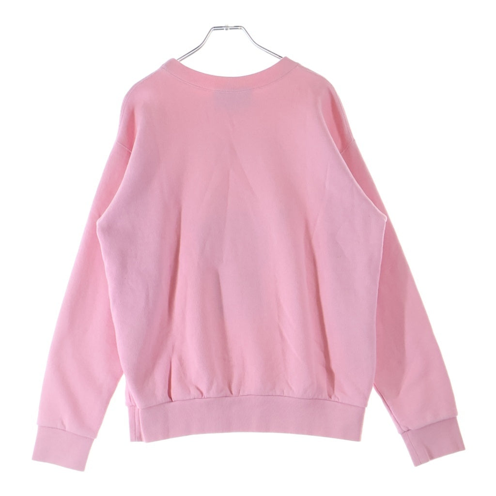 GUCCI(グッチ) Doraemon Crewneck Sweatshirt ドラえもん ロゴ刺繍 クルーネックスウェットトレーナー ピンク 617964 XJDIC
