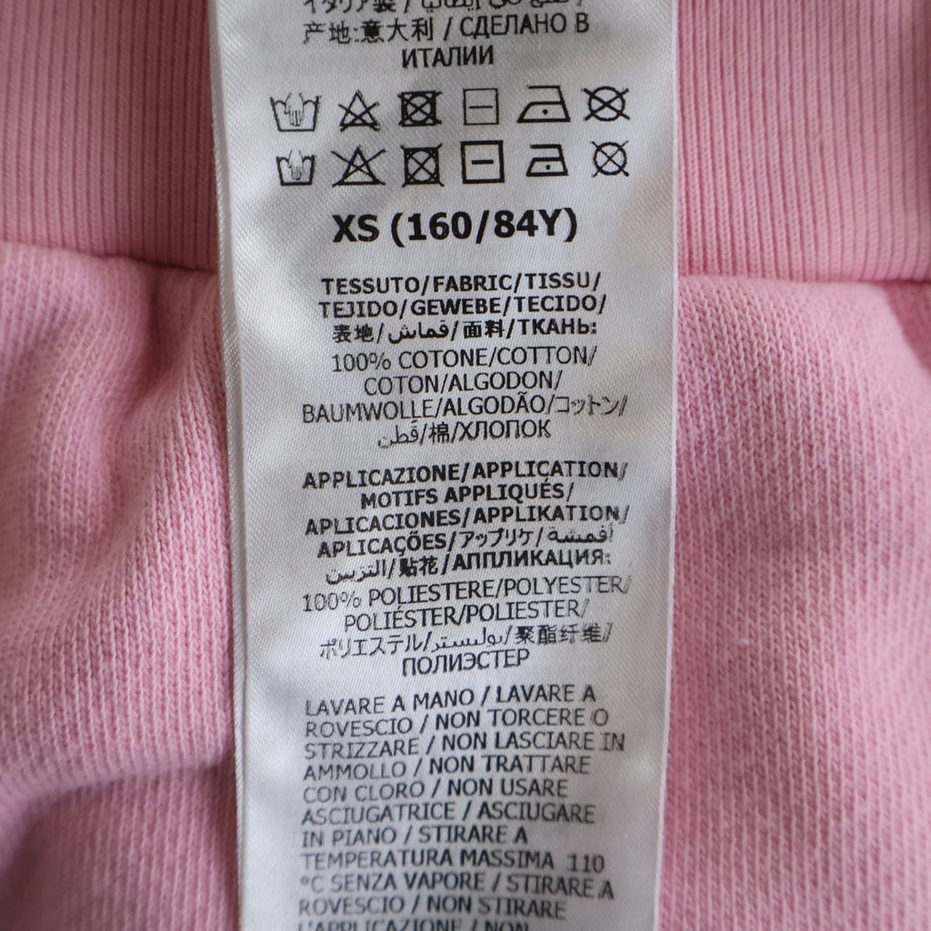 GUCCI(グッチ) Doraemon Crewneck Sweatshirt ドラえもん ロゴ刺繍 クルーネックスウェットトレーナー ピンク 617964 XJDIC