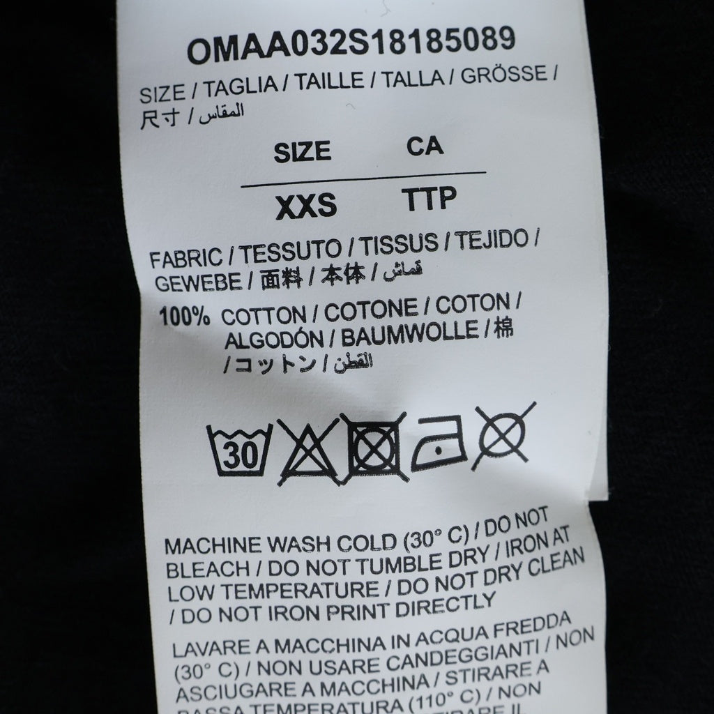 OFF-WHITE(オフホワイト) 18SS Temperature T-Shirt 半袖Tシャツ ブラック OMAA032S18185089