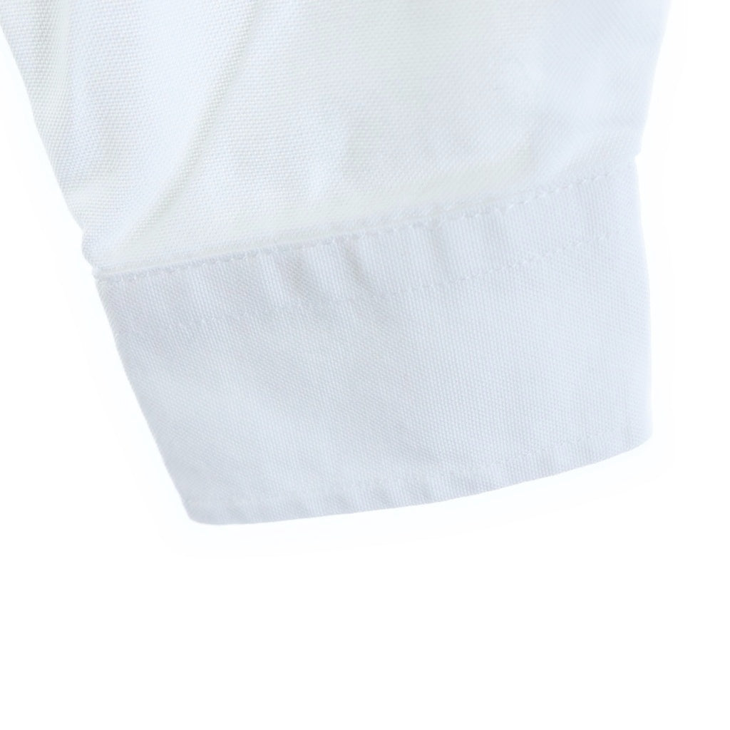 AMI Alexandre Mattiussi(アミアレクサンドルマテュッシ) L/S Shirt ハートロゴ刺繍 長袖シャツ ホワイト A19C013.45