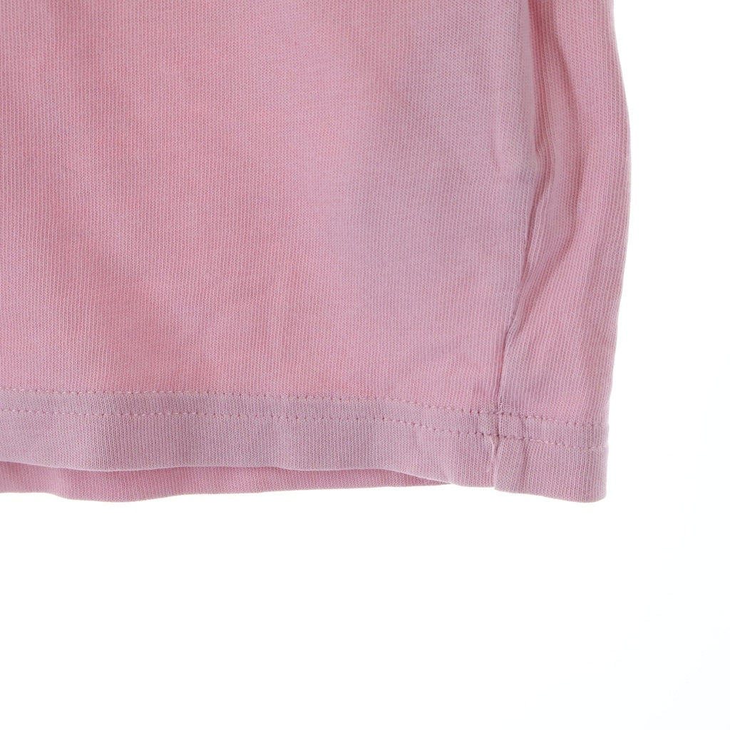 AMI Alexandre Mattiussi(アミアレクサンドルマテュッシ) T-Shirt ハートロゴ刺繍 半袖Tシャツ ピンク E22UTS002.726