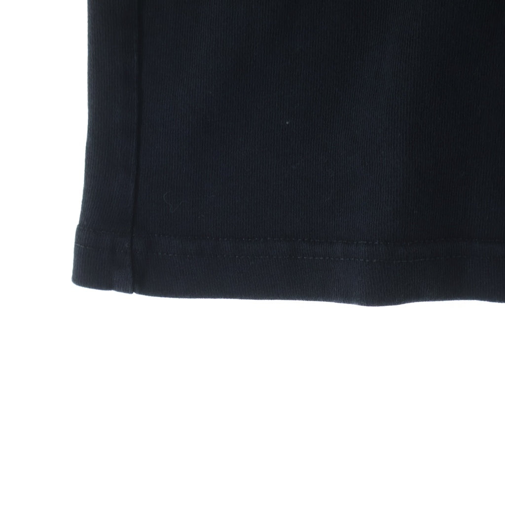 AMI Alexandre Mattiussi(アミアレクサンドルマテュッシ) T-Shirt ハートロゴ刺繍 半袖Tシャツ ブラック BFUTS005.726