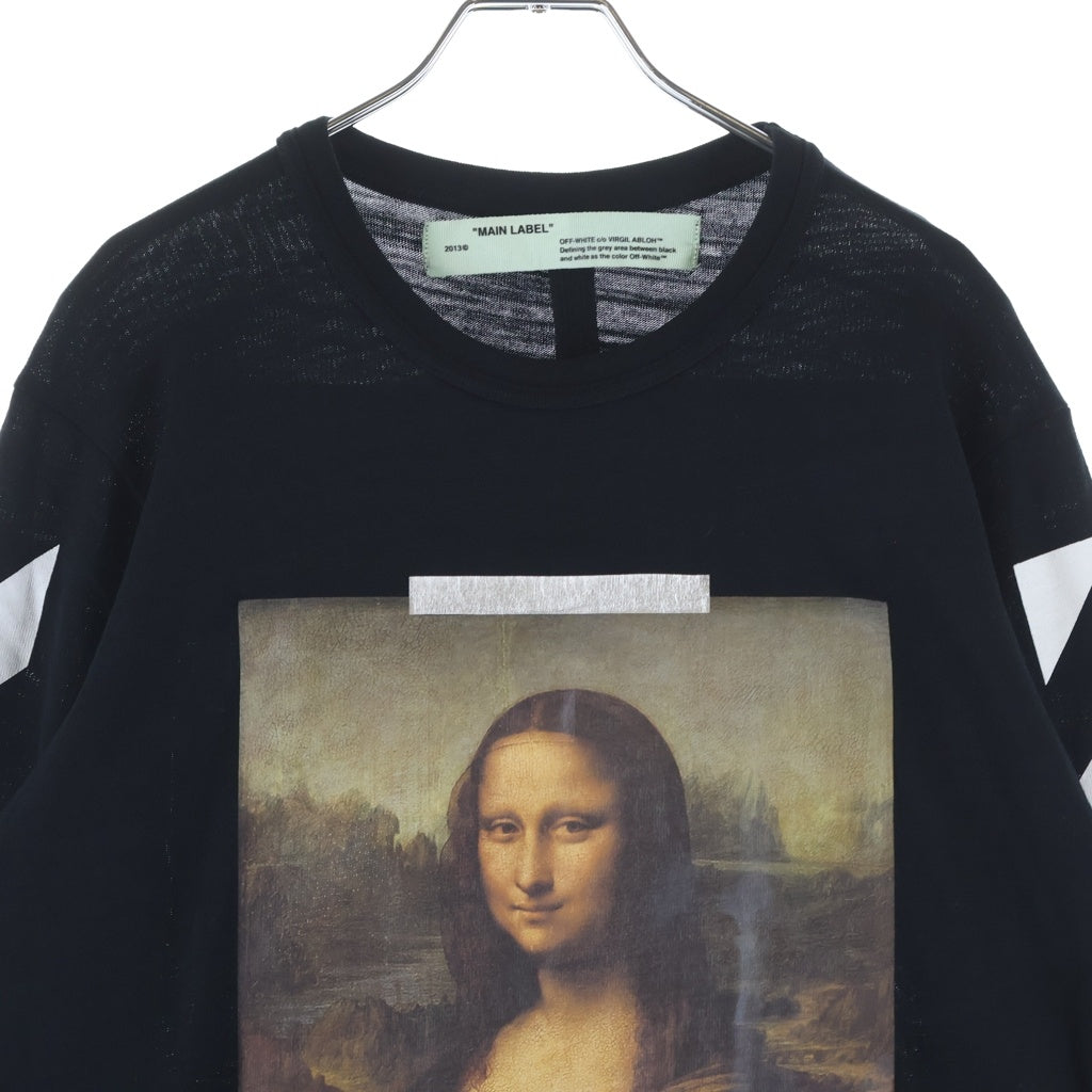 OFF-WHITE(オフホワイト) 18SS Monalisa L/S T-Shirt モナリザ 長袖Tシャツ ロンT ブラック OMAB001S18001012