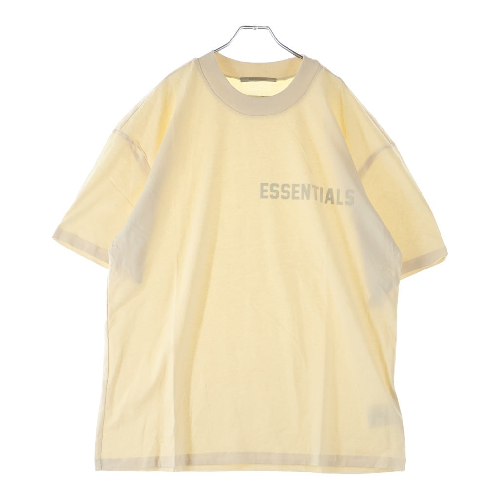 FEAR OF GOD ESSENTIALS(フィアオブゴッド エッセンシャルズ) S/S T-SHIRT フェルトロゴ 半袖Tシャツ ベージュ