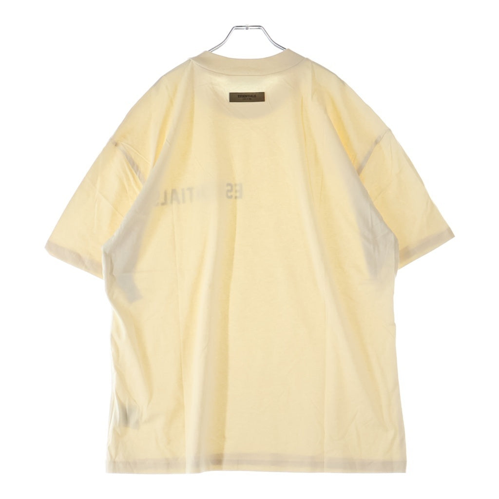 FEAR OF GOD ESSENTIALS(フィアオブゴッド エッセンシャルズ) S/S T-SHIRT フェルトロゴ 半袖Tシャツ ベージュ