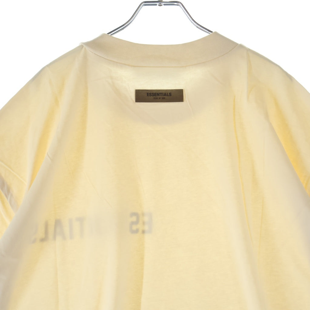 FEAR OF GOD ESSENTIALS(フィアオブゴッド エッセンシャルズ) S/S T-SHIRT フェルトロゴ 半袖Tシャツ ベージュ
