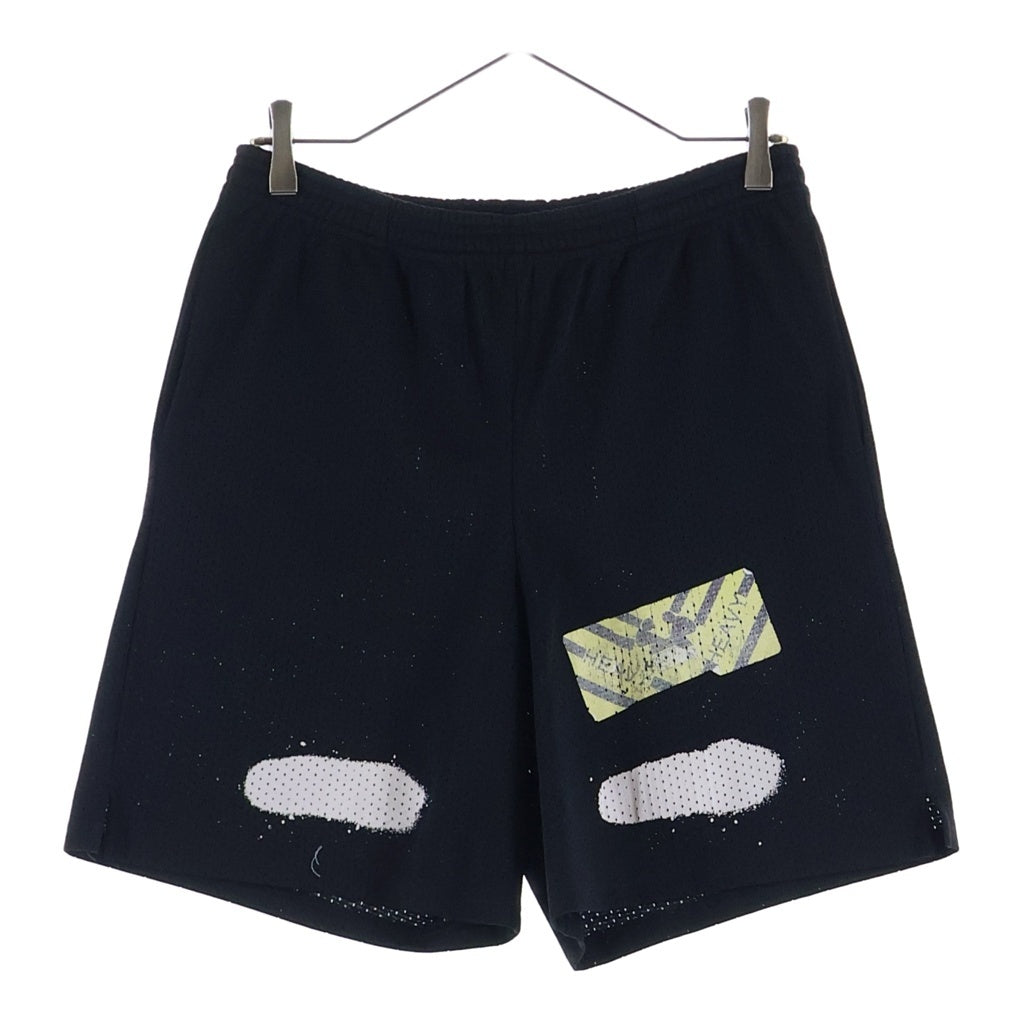 OFF-WHITE(オフホワイト) 17SS Mesh Shorts メッシュハーフパンツ ブラック