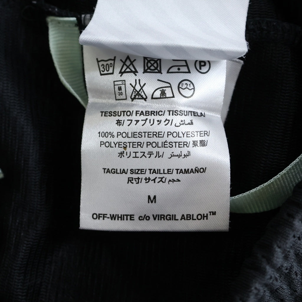 OFF-WHITE(オフホワイト) 17SS Mesh Shorts メッシュハーフパンツ ブラック