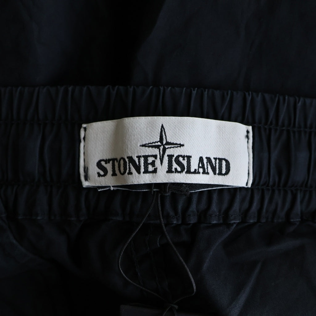 STONE ISLAND(ストーンアイランド) RE-T Cargo Pants ロゴワッペン カーゴパンツ ブラック 721530503