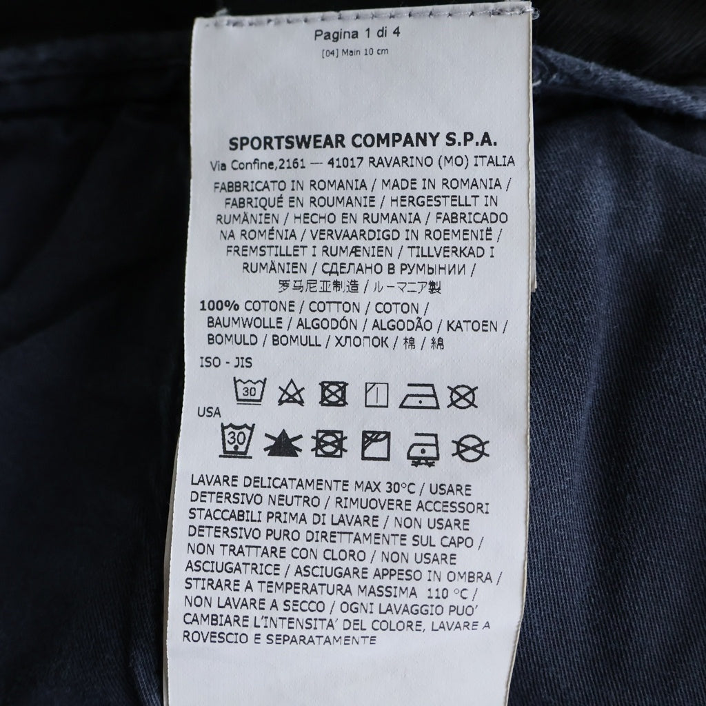 STONE ISLAND(ストーンアイランド) RE-T Cargo Pants ロゴワッペン フェード加工 カーゴパンツ グレー 7015319WA
