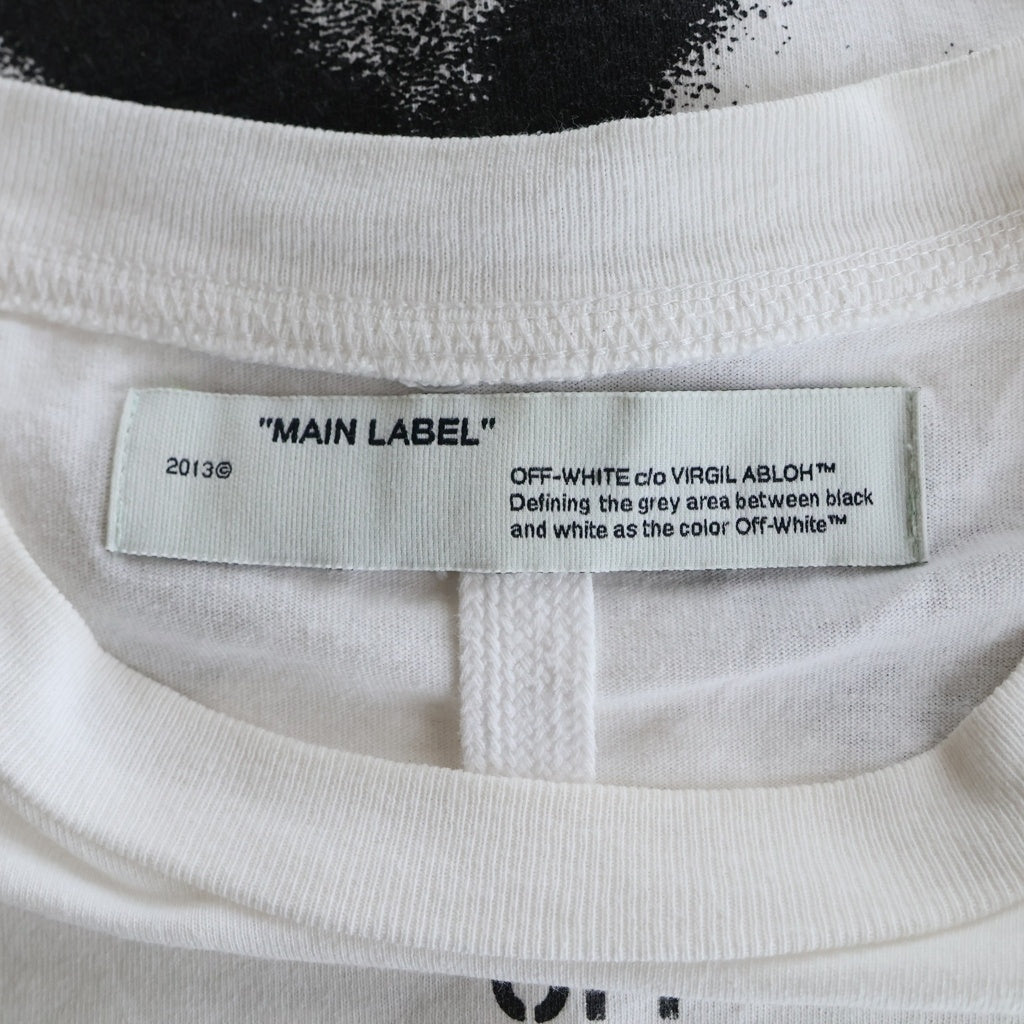 OFF-WHITE(オフホワイト) 20SS Spray T-Shirt スプレーロゴ 半袖Tシャツ ホワイト OMAA038R20185015