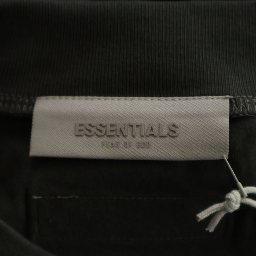 FEAR OF GOD ESSENTIALS(フィアオブゴッド エッセンシャルズ) S/S T-SHIRT フェルトロゴ 半袖Tシャツ グレー