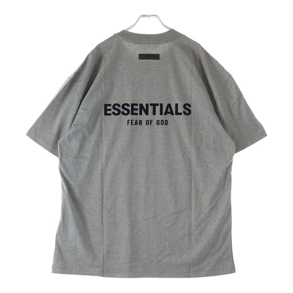 FEAR OF GOD ESSENTIALS(フィアオブゴッド エッセンシャルズ) S/S T-SHIRT フェルトロゴ 半袖Tシャツ グレー