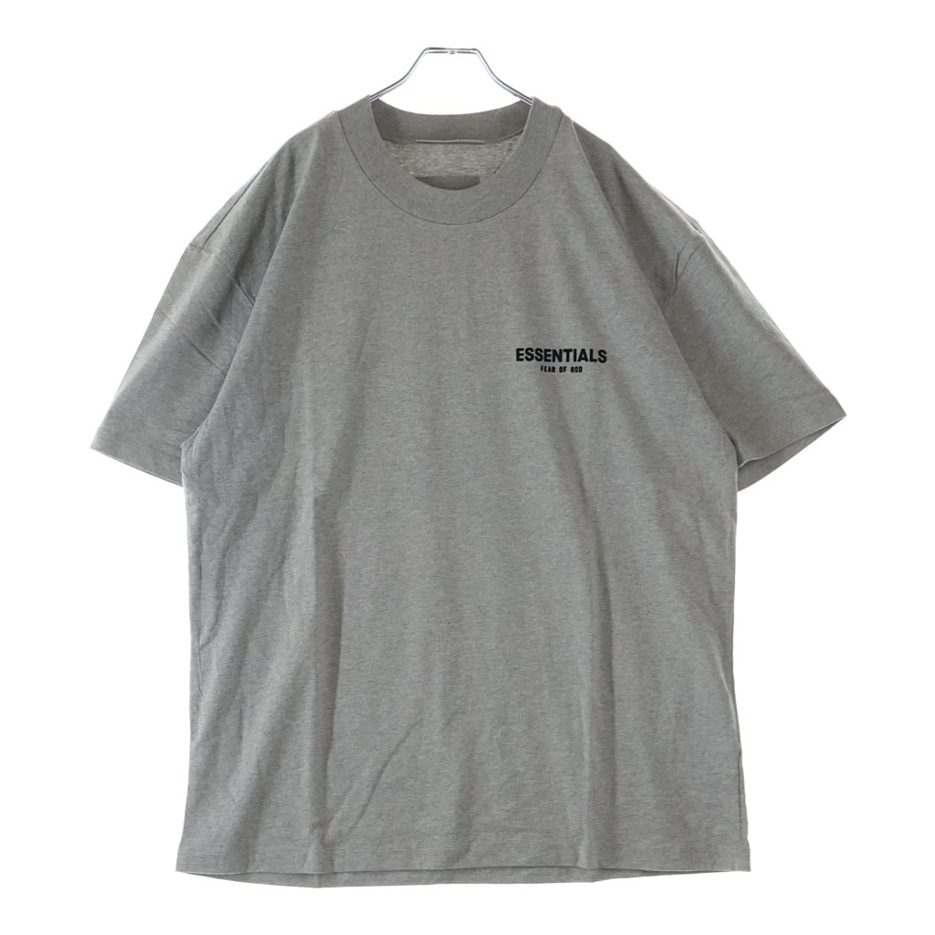 FEAR OF GOD ESSENTIALS(フィアオブゴッド エッセンシャルズ) S/S T-SHIRT フェルトロゴ 半袖Tシャツ グレー