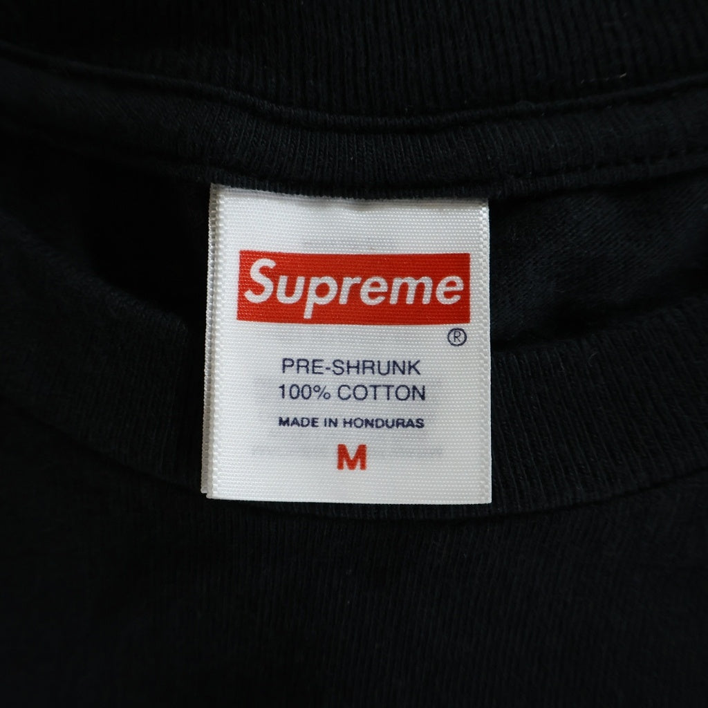 SUPREME(シュプリーム) 25AW Skull tee スカルプリント 半袖カットソーTシャツ ブラック