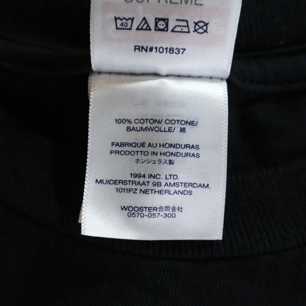SUPREME(シュプリーム) 25AW Skull tee スカルプリント 半袖カットソーTシャツ ブラック