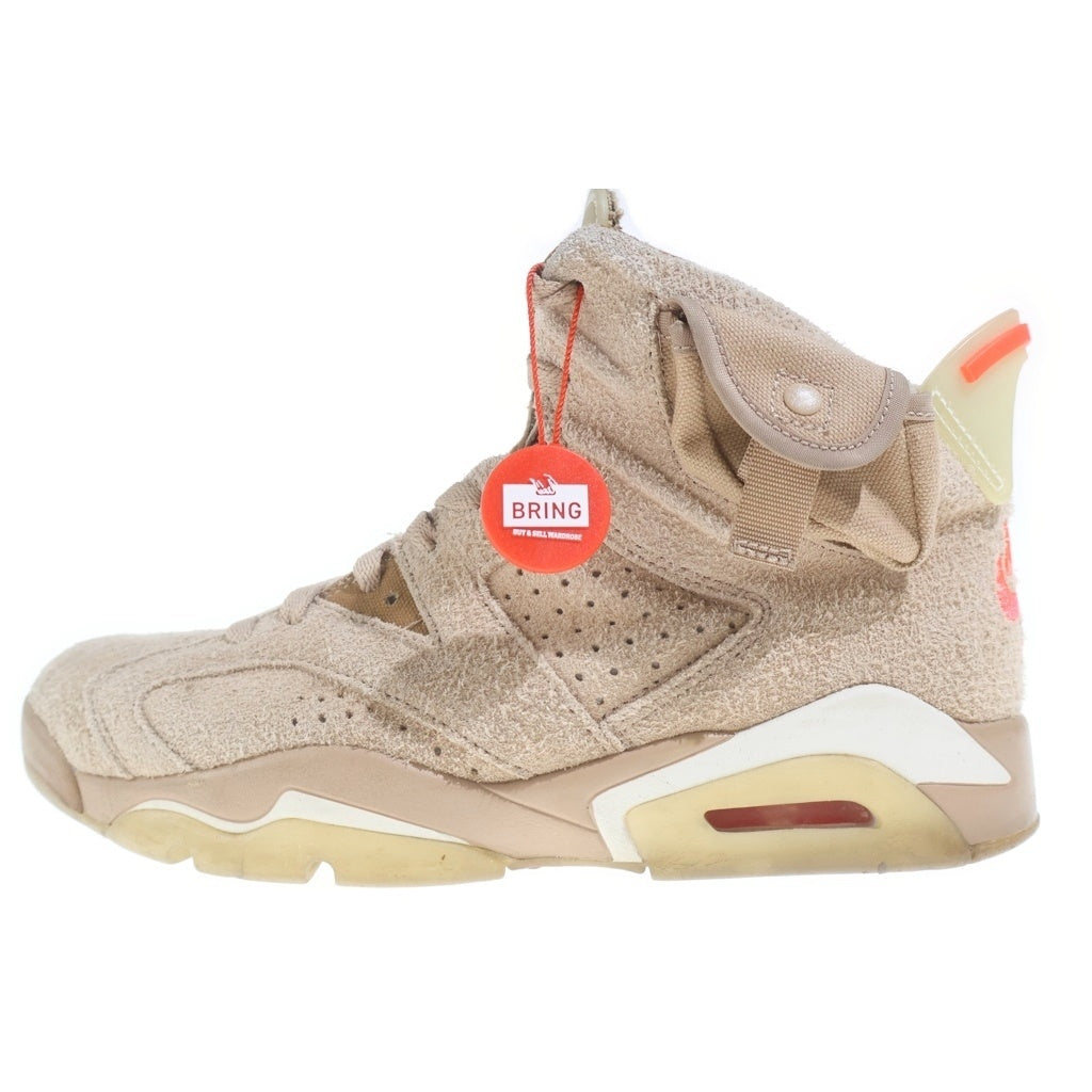 NIKE(ナイキ) ×Travis Scott Air Jordan 6 DH0690-200 エアジョーダン6 カーキ US8.5/26.5cm