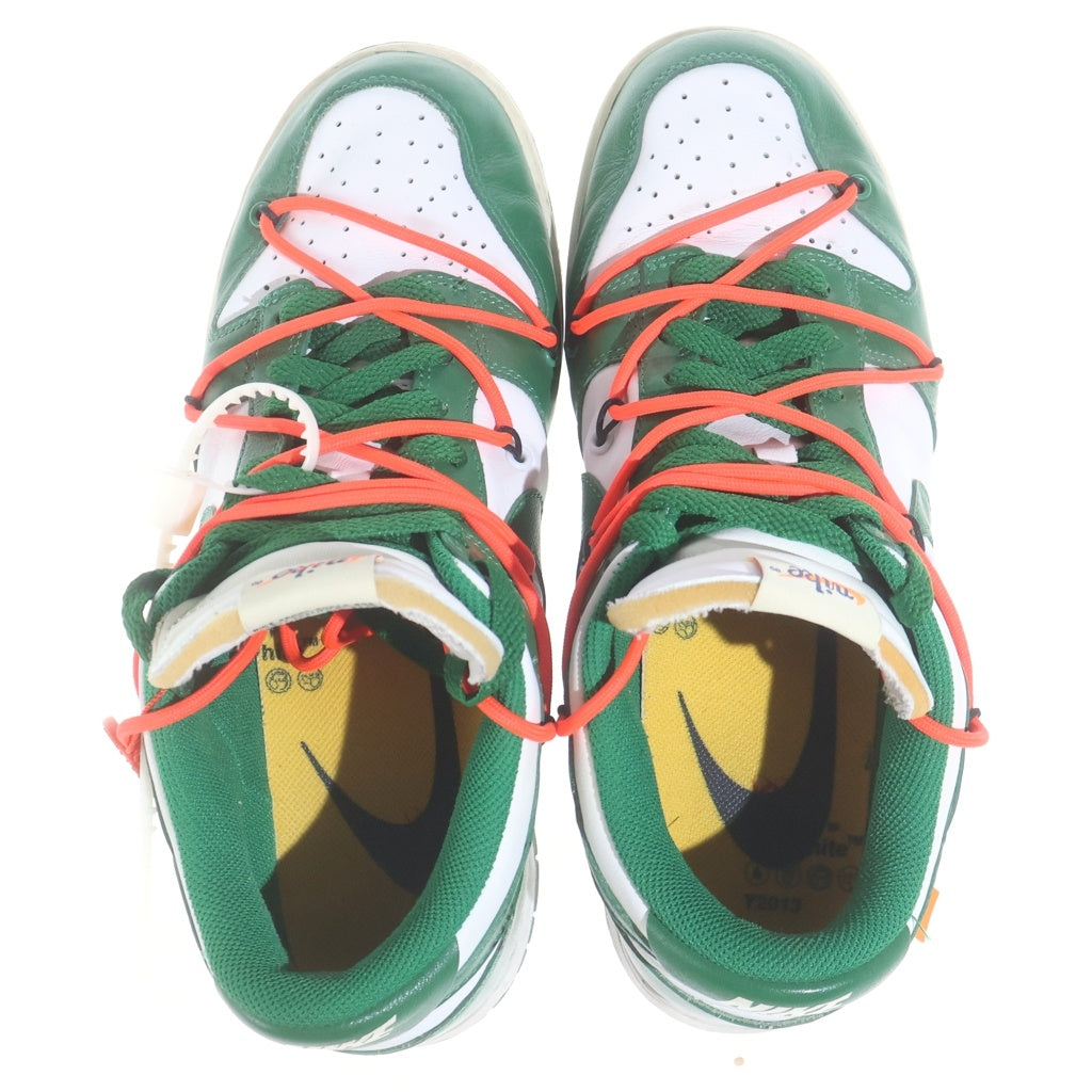 NIKE(ナイキ) ×Off-White Dunk Low CT0856-100 ×オフホワイト ダンク ロー ホワイト/グリーン US8.5/26.5cm
