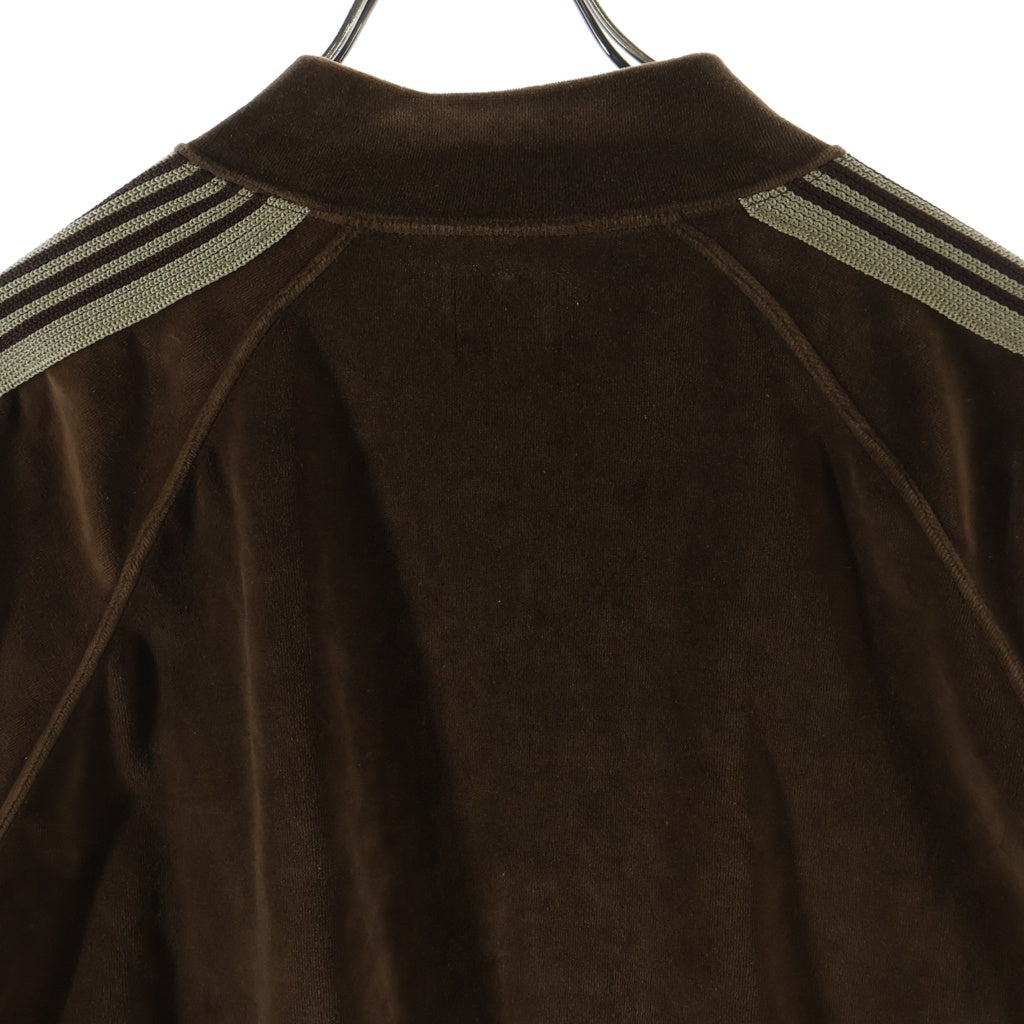 Needles(ニードルス) 22AW NARROW TRACK JACKET LQ234 ベロア トラックジャケット ブラウン