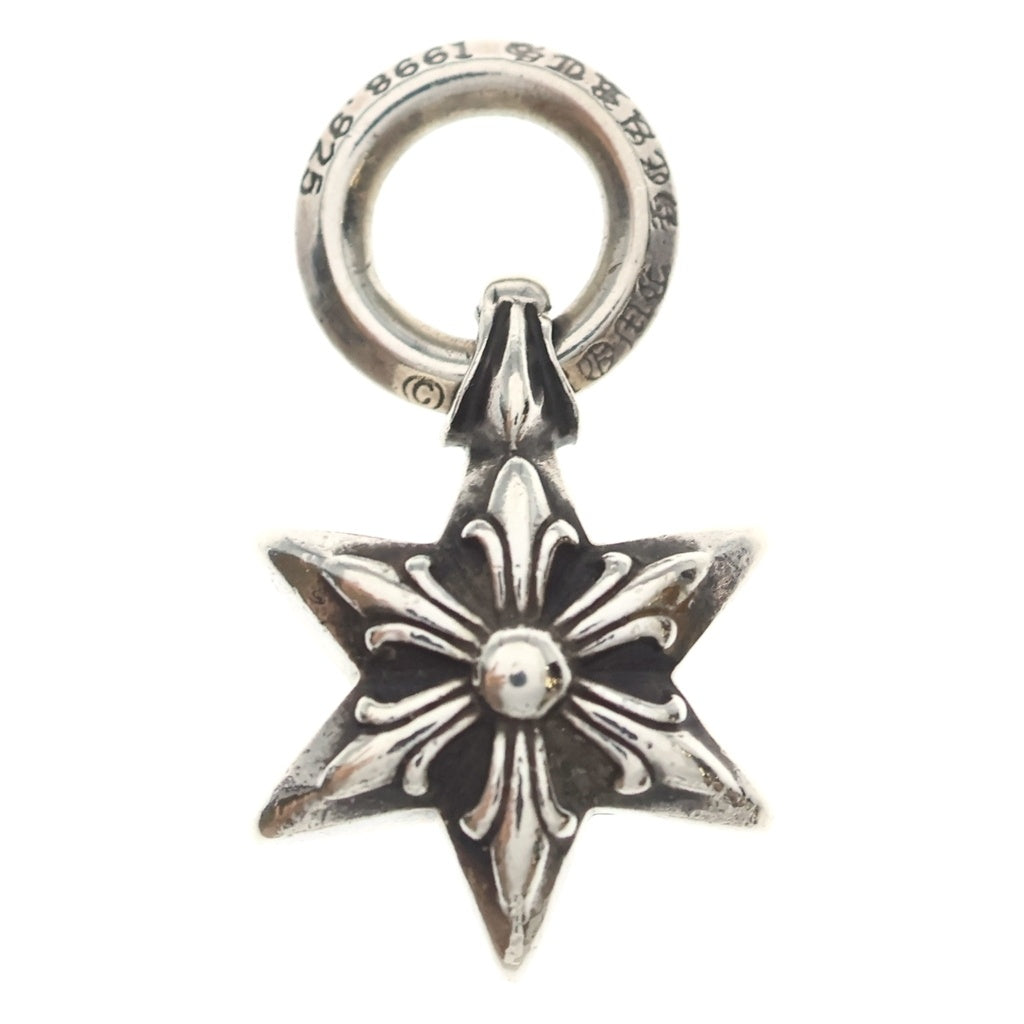 CHROME HEARTS(クロムハーツ) 6POINT STAR CHARM 6ポイントスターチャーム ペンダントトップ シルバー BCA204