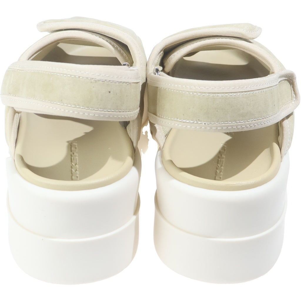 DRKSHDW(ダークシャドウ) DOUBLE BUMPER SANDAL ダブルバンパー ローカットシューズ サンダル ベージュ DS01E3836-SCF