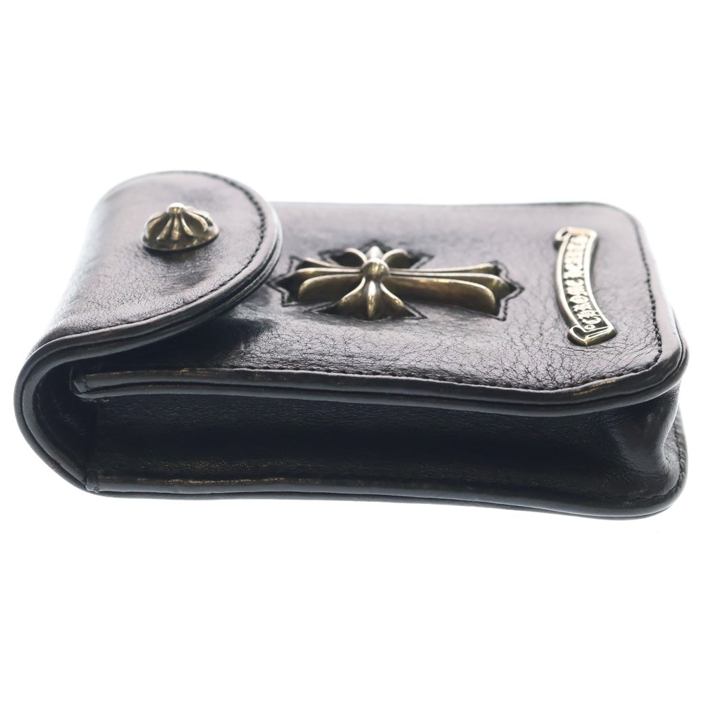 CHROME HEARTS(クロムハーツ) CH CROSS CIGARETTE CASE CHクロス シガレットケース 煙草入れ ブラック/シルバー